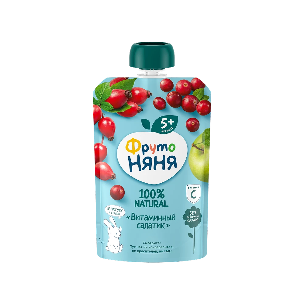 "FrutoNyanya" "Vitaminli salatcha” pyuresi